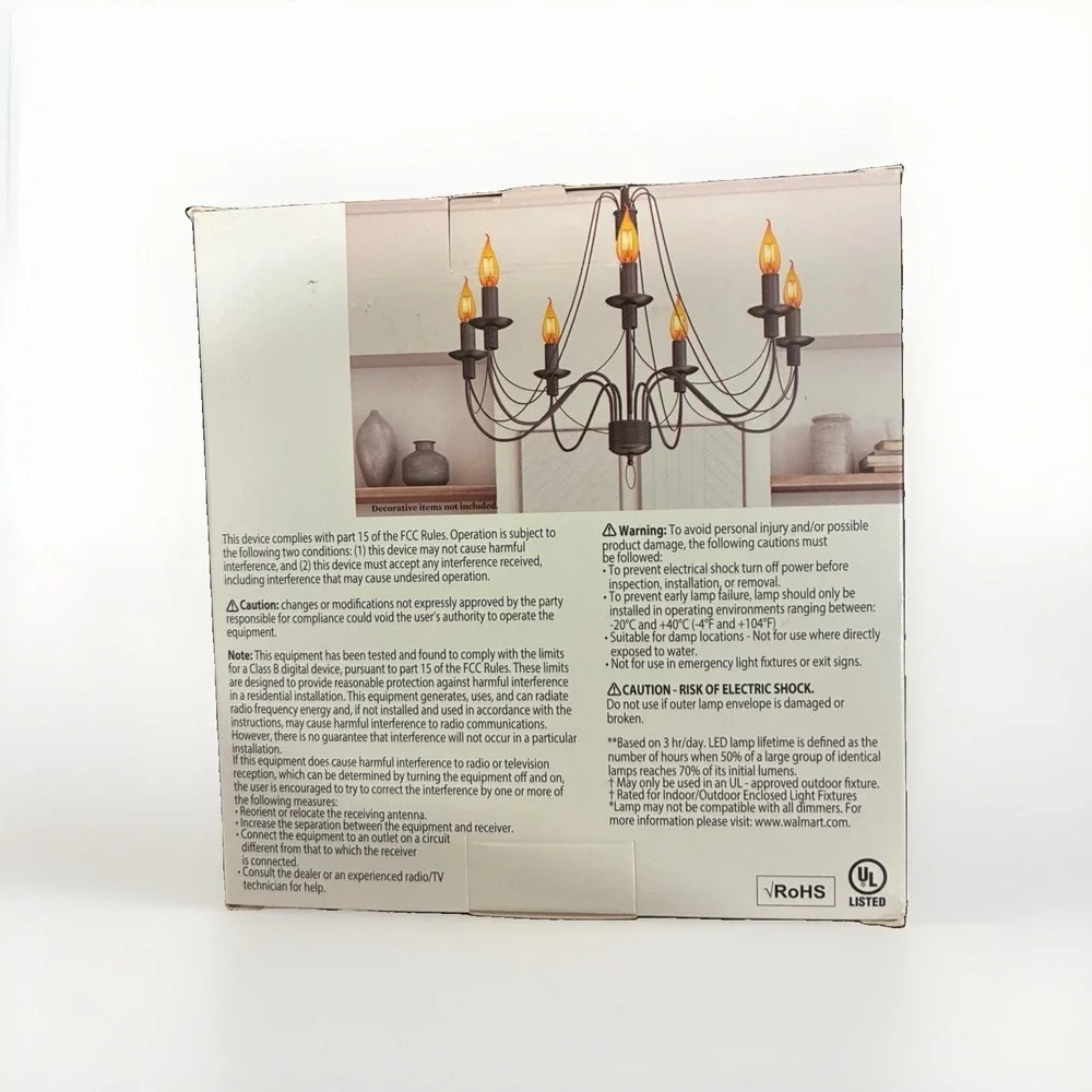 Better Homes & Gardens B10 Vintage Amber LED Light Bulb 4 Pk